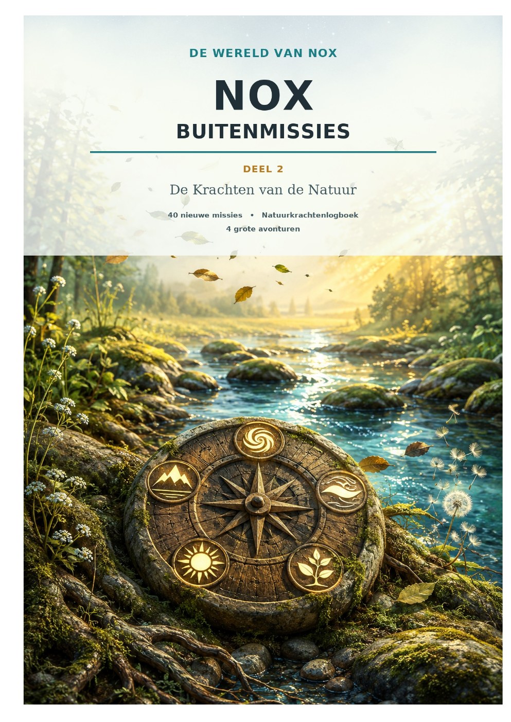 Voorbeeldpagina 1 uit NOX Buitenmissies – Deel 2 – De Krachten van de Natuur