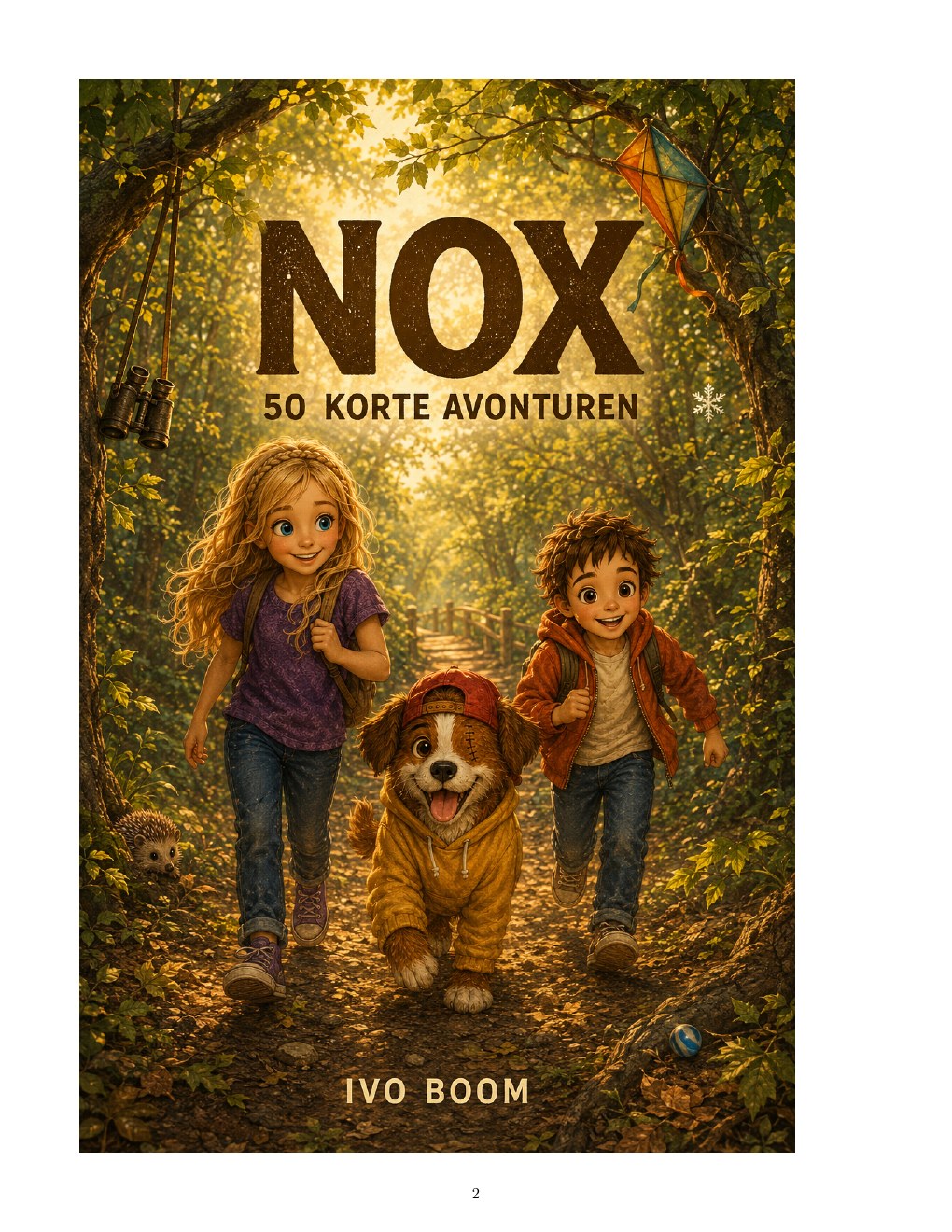 Voorbeeldpagina 1 uit NOX – 50 Korte Avonturen – Vijftig korte verhalen uit De Wereld van NOX